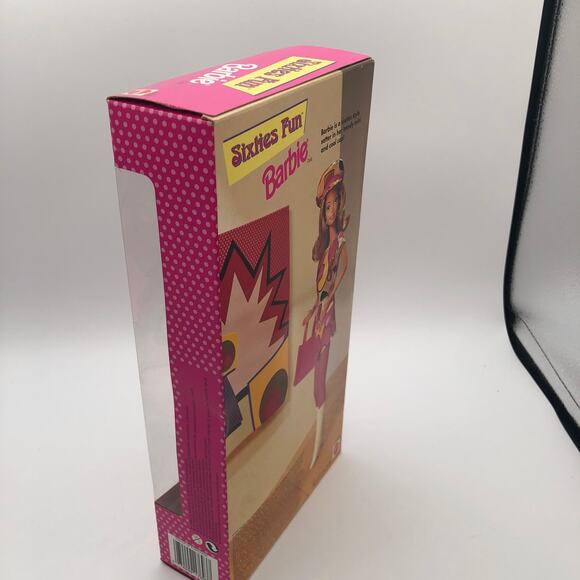 Sixties Fun Barbie Doll Redhead Mod Go-go Boots NRFB Vintage 1997 - Picture 4 of 5